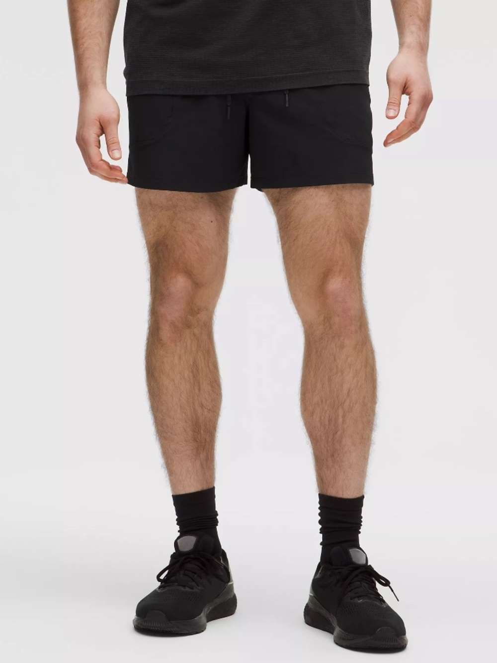 Lululemon License to Train Linerless Short 5" - Black